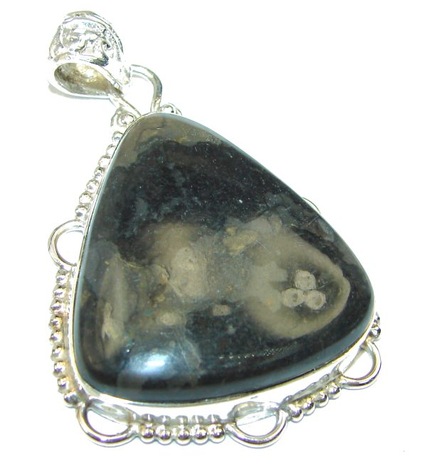 Amazing Beauty Jasper .925 Sterling Silver handmade Pendant