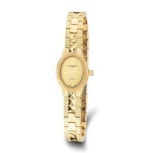 Charles Hubert Ladies Gold-plated Dress Watch