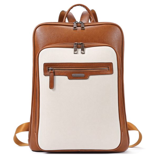 Koch Leather Laptop Backpack For Women With 15.6" Laptop Compartment