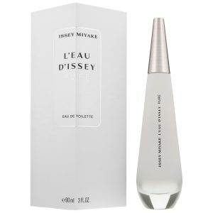 L'EAU D'ISSEY PURE EAU DE TOILETTE Perfume for Women by Issey Miyake 3 oz Spray