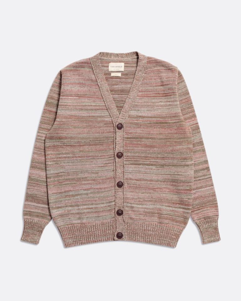 Merchant Archive - Buckley Cardigan - Twisted Yarn Brown / Multi