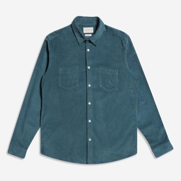 Merchant Archive - Classic Pocket L/S Shirt (Cord - Stargazer)