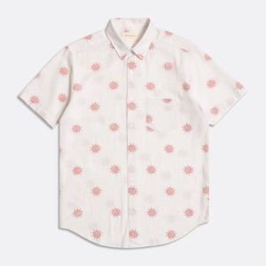 Merchant Archive - Classic Short Sleeve Shirt - Wonders Print Snow White