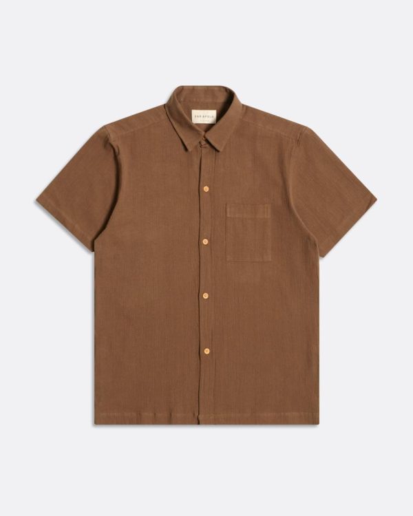 Merchant Archive - Costa Shirt - Desert Palm Brown