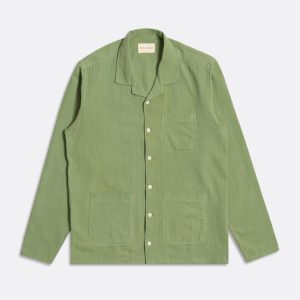 Merchant Archive - Dewey Shirt - Turf Green