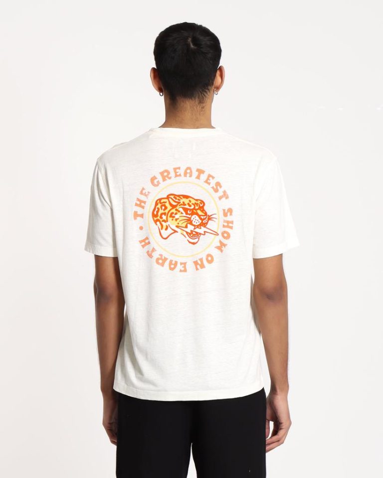 Merchant Archive - Graphic T-Shirt - Greatest Show Print - White