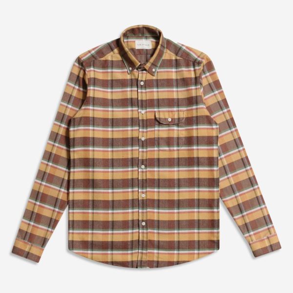 Merchant Archive - Larry L/S Shirt (Fushimi Check)