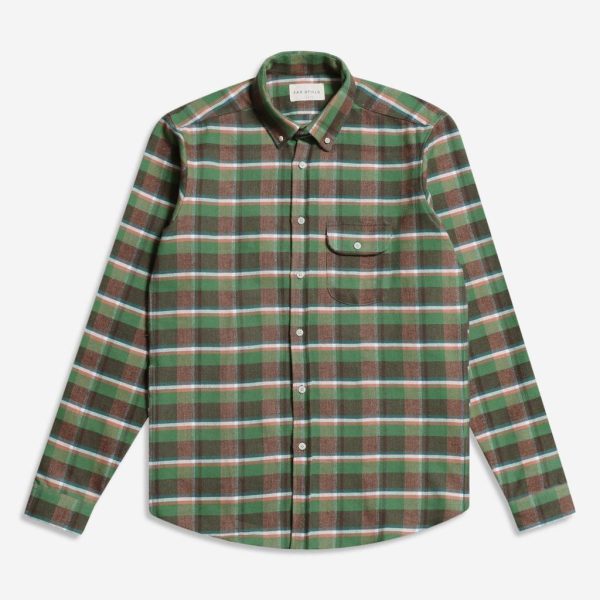 Merchant Archive - Larry L/S Shirt (Kyoto Check)