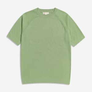 Merchant Archive - Newport Knitted Top (Sage Green)