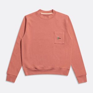 Merchant Archive - Pocket Sweatshirt - Diamond Logo Mahogany Pink