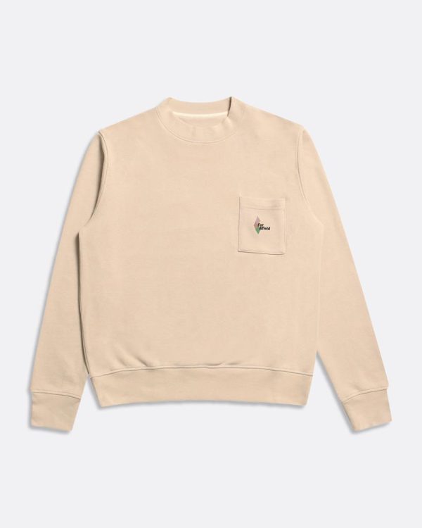 Merchant Archive - Pocket Sweatshirt - Diamond Logo Peyote Sand