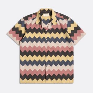 Merchant Archive - Stachio Shirt - Zig Print