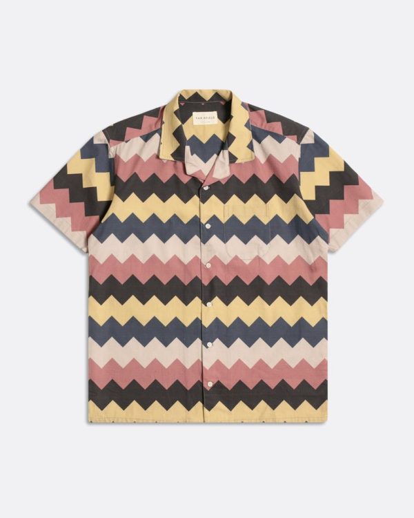 Merchant Archive - Stachio Shirt - Zig Print