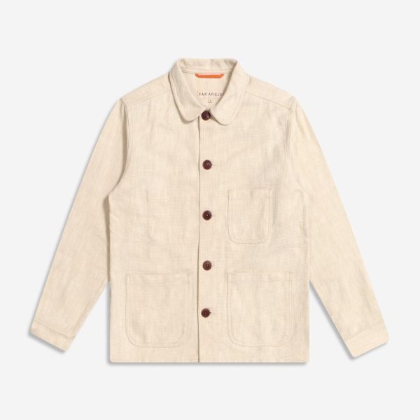 Merchant Archive - Station Jacket (Seed Pearl White)