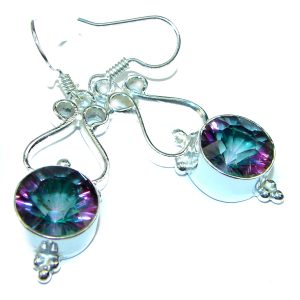 New Galaxy Magic Topaz .925 Sterling Silver earrings