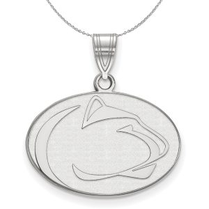 Sterling Silver Penn State Medium Pendant Necklace