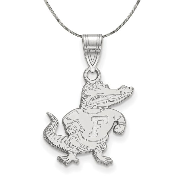 Sterling Silver U. of Florida Medium Pendant Necklace